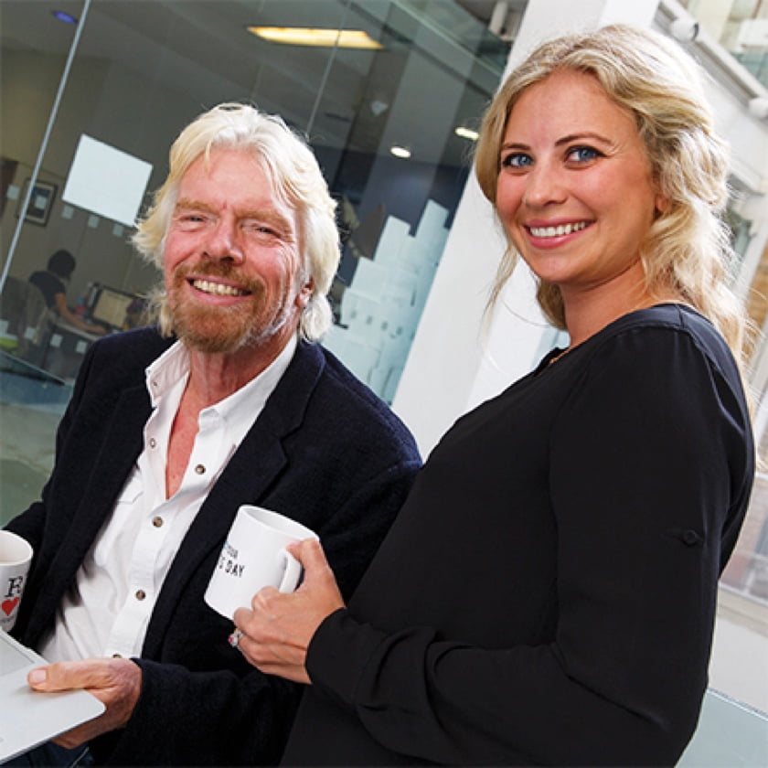 Richard and Holly Branson: On Being 100% Human